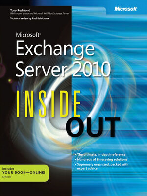 cover image of Microsoft Exchange Server 2010 Inside Out